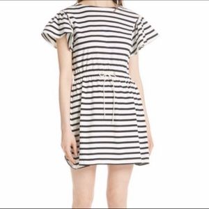 Kate Spade cotton black and white summer dress EUC